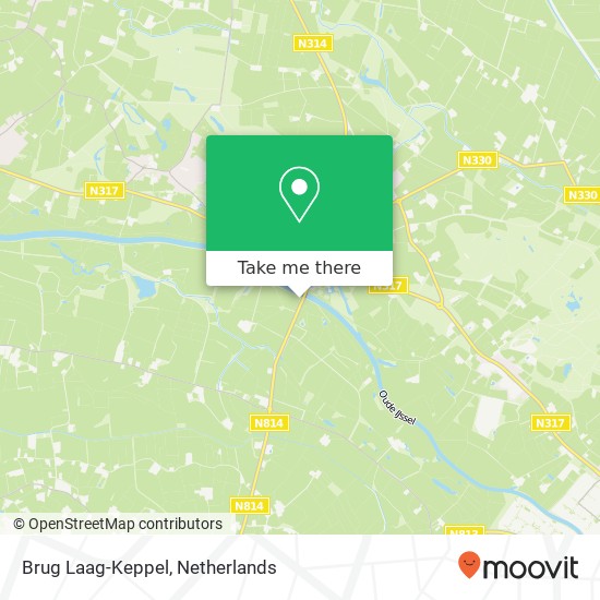 Brug Laag-Keppel map