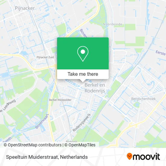 Speeltuin Muiderstraat map
