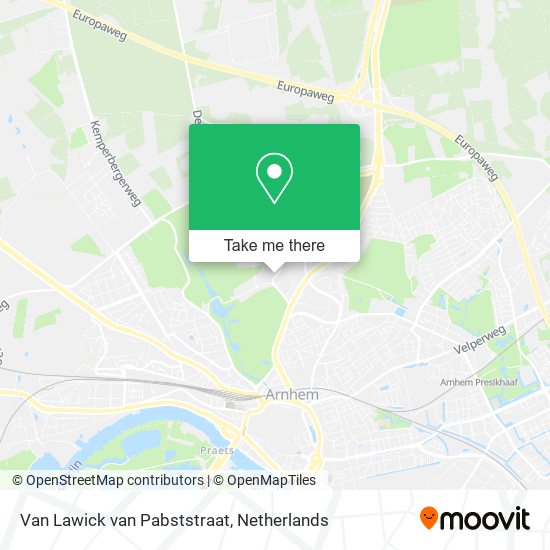 Van Lawick van Pabststraat map