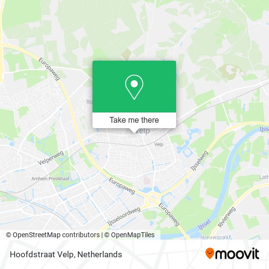 Hoofdstraat Velp map