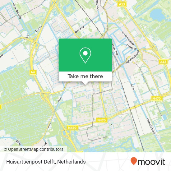 Huisartsenpost Delft map