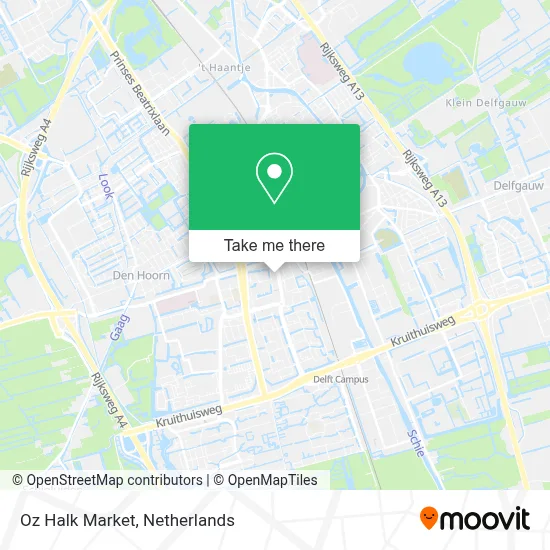 Oz Halk Market map