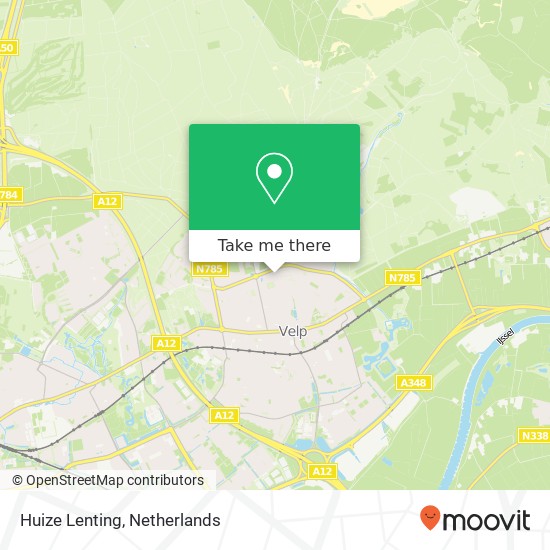 Huize Lenting map