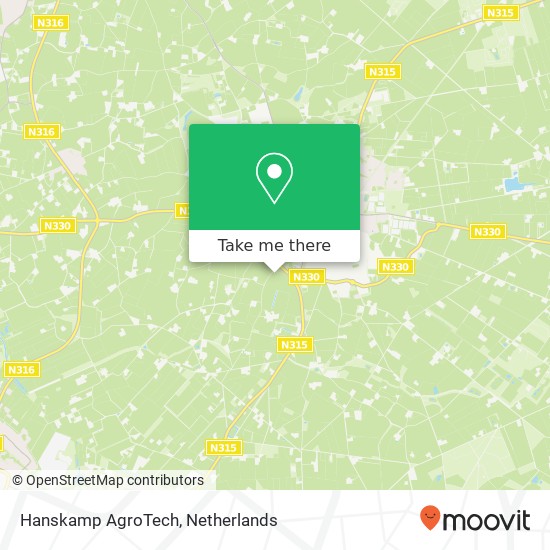 Hanskamp AgroTech map