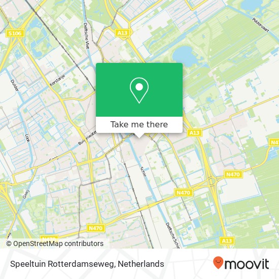 Speeltuin Rotterdamseweg map