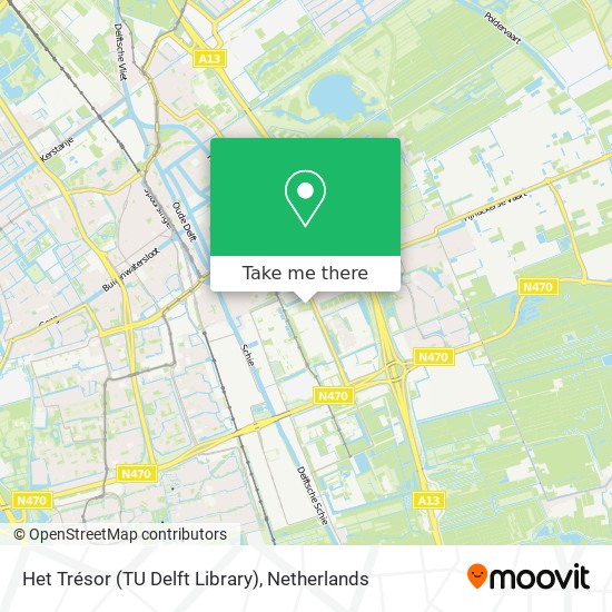 Het Trésor (TU Delft Library) Karte