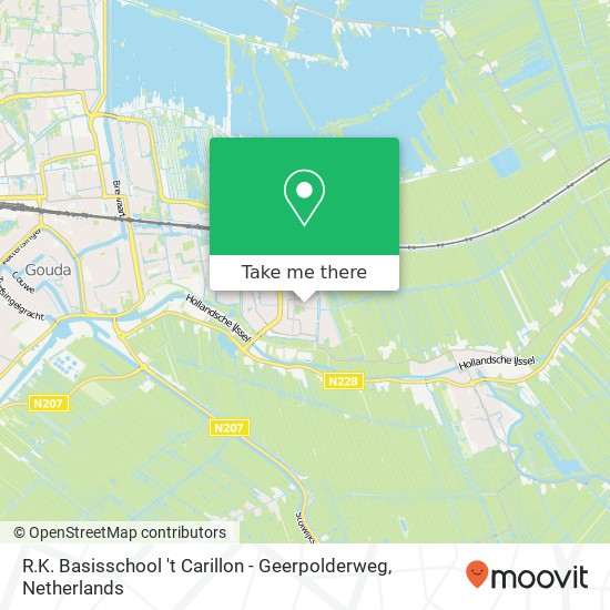 R.K. Basisschool 't Carillon - Geerpolderweg map