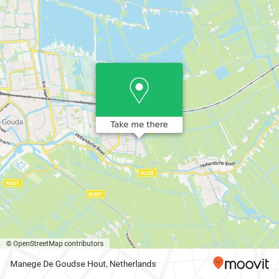 Manege De Goudse Hout map