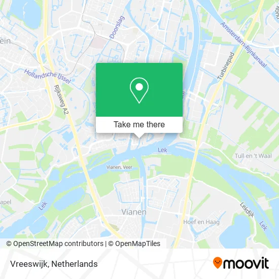 Vreeswijk Karte