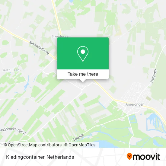 Kledingcontainer map