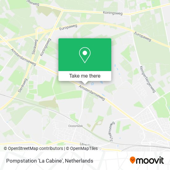 Pompstation 'La Cabine' map