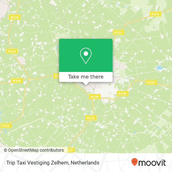 Trip Taxi Vestiging Zelhem map