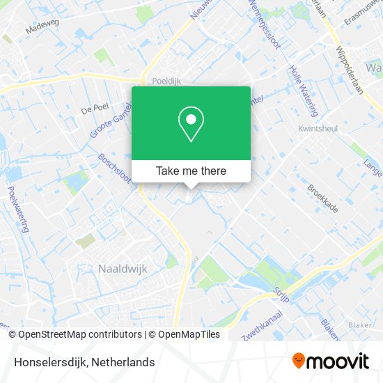 Honselersdijk map