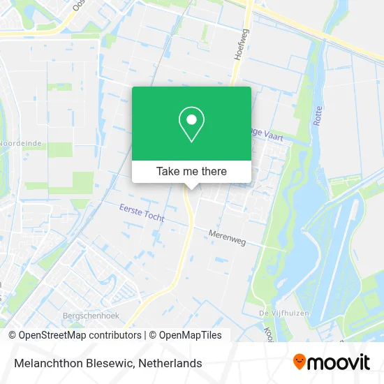 Melanchthon Blesewic map