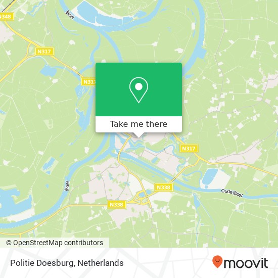 Politie Doesburg map