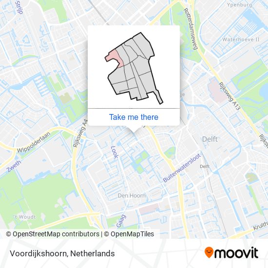 Voordijkshoorn Karte