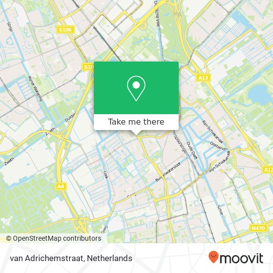 van Adrichemstraat map