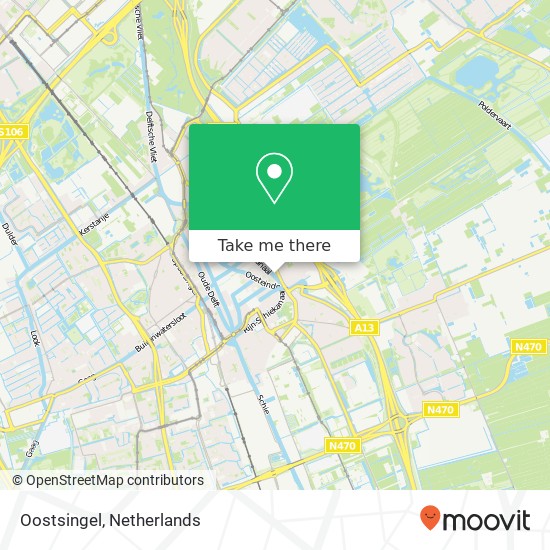 Oostsingel map