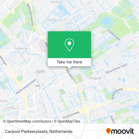 Carpool Parkeerplaats map