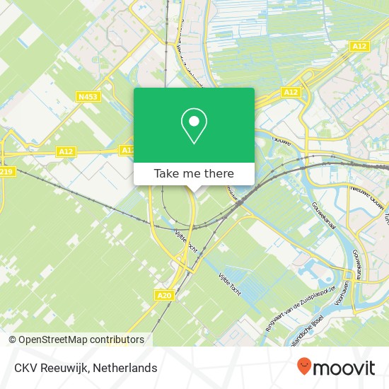 CKV Reeuwijk map