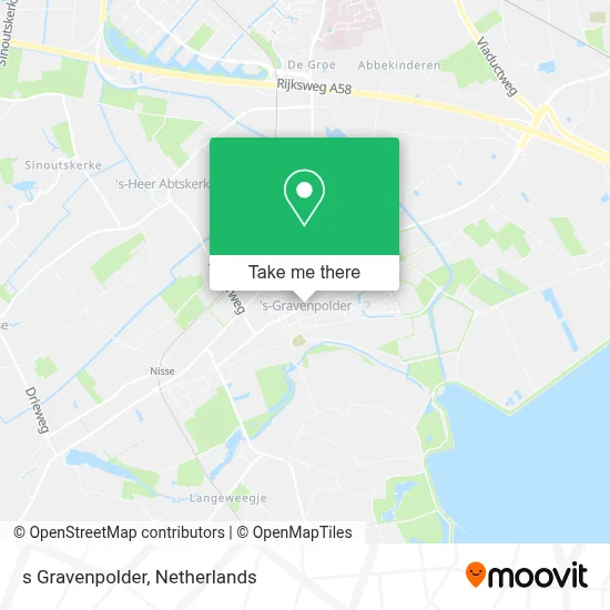 s Gravenpolder map