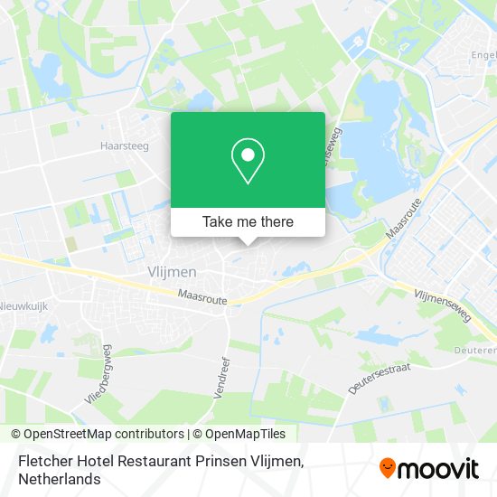 Fletcher Hotel Restaurant Prinsen Vlijmen map