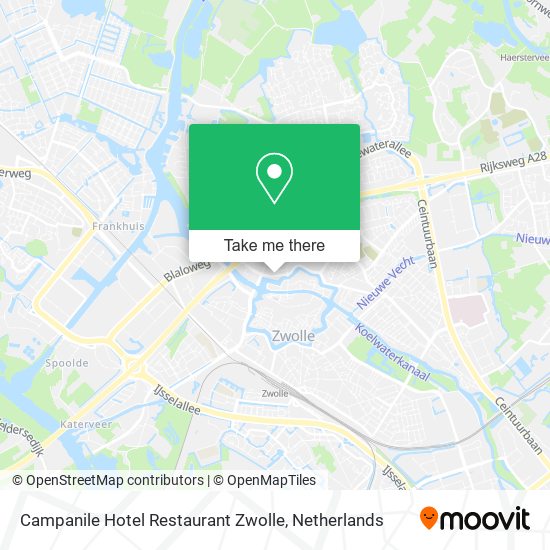 Campanile Hotel Restaurant Zwolle Karte