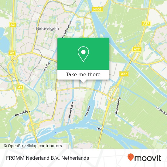 FROMM Nederland B.V. Karte