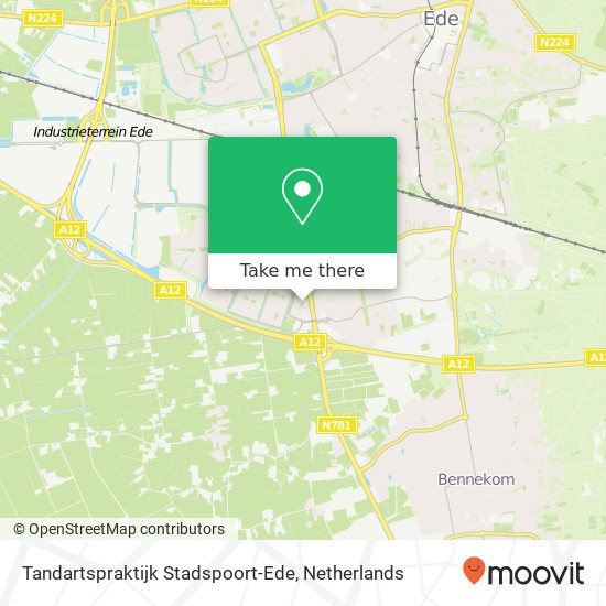 Tandartspraktijk Stadspoort-Ede map