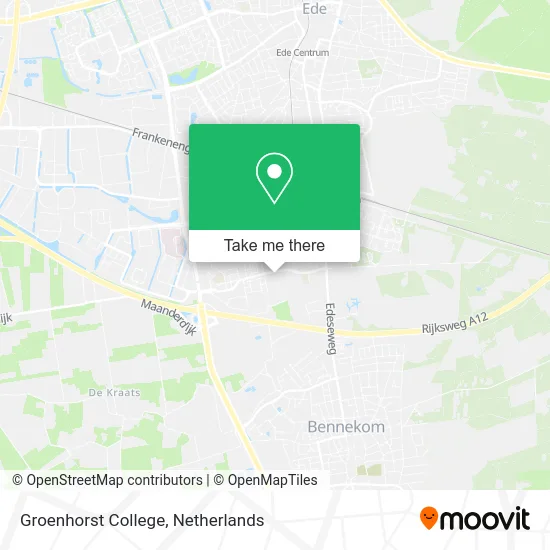 Groenhorst College map