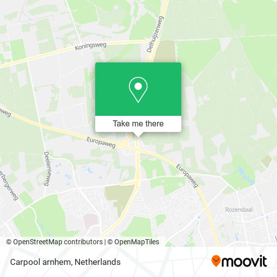 Carpool arnhem map