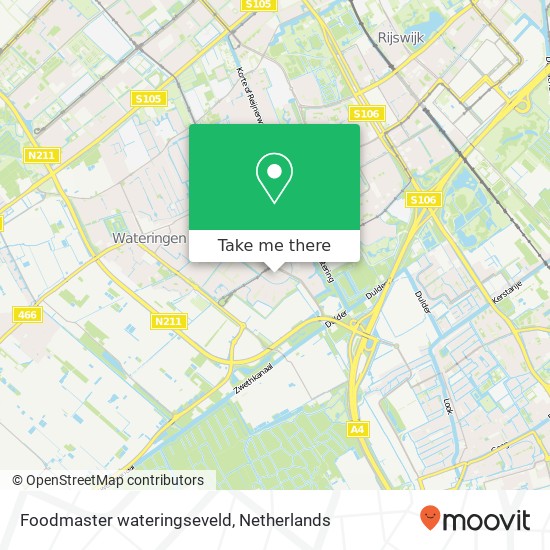 Foodmaster wateringseveld Karte