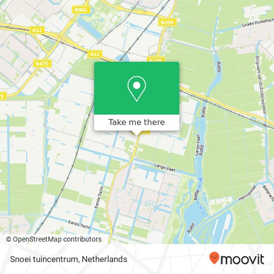 Snoei tuincentrum map