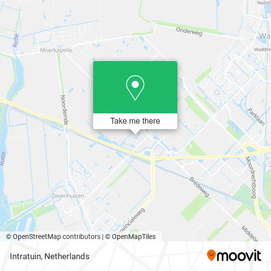 Intratuin map