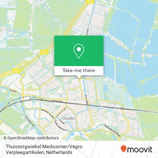 Thuiszorgwinkel Medicorner / Vegro Verpleegartikelen Karte