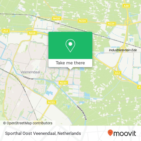 Sporthal Oost Veenendaal Karte