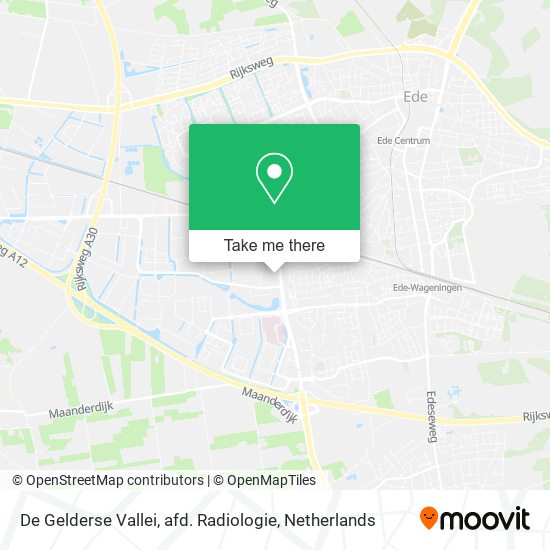 De Gelderse Vallei, afd. Radiologie map