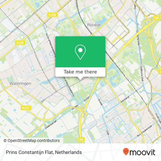 Prins Constantijn Flat map