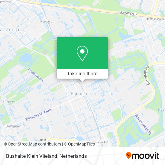 Bushalte Klein Vlieland map