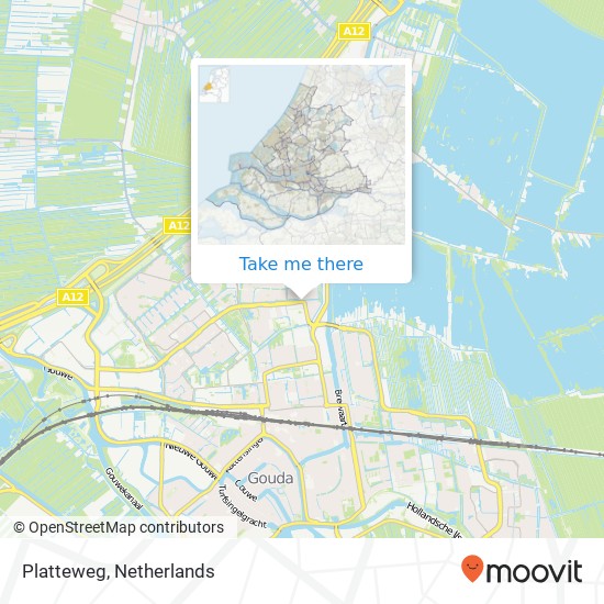 Platteweg map