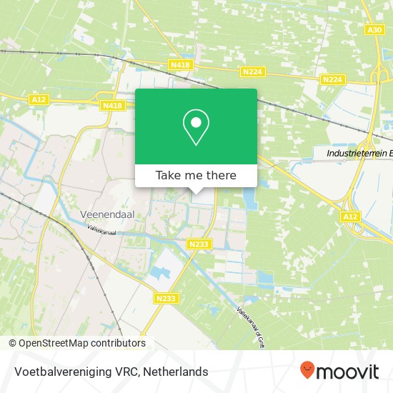 Voetbalvereniging VRC map