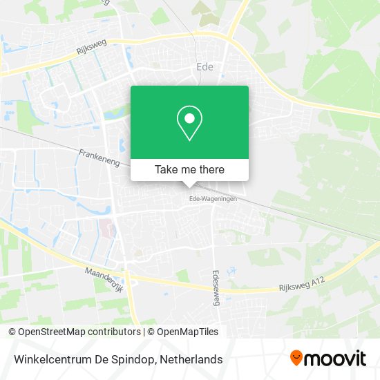 Winkelcentrum De Spindop map