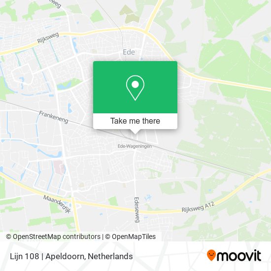 Lijn 108 | Apeldoorn map