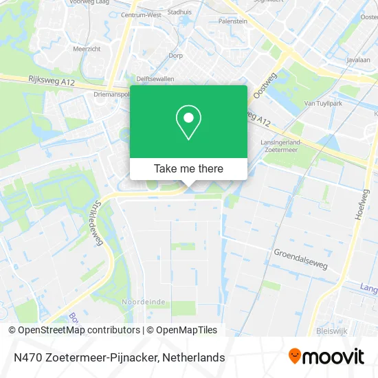 N470 Zoetermeer-Pijnacker map