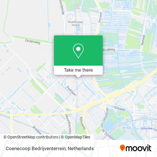 Coenecoop Bedrijventerrein map