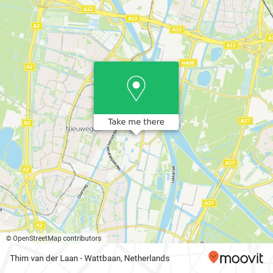 Thim van der Laan - Wattbaan Karte