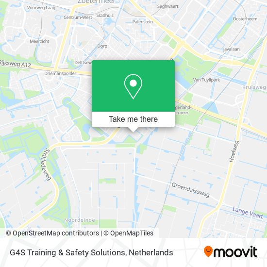 G4S Training & Safety Solutions map