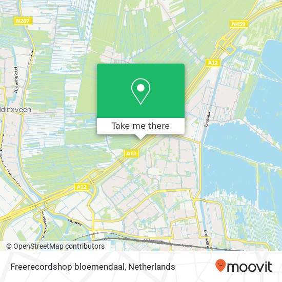 Freerecordshop bloemendaal map