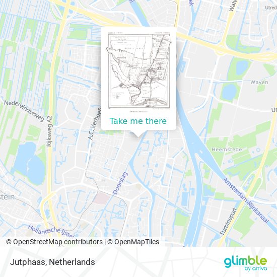 Jutphaas map