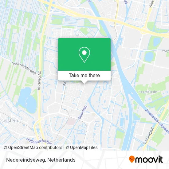 Nedereindseweg map